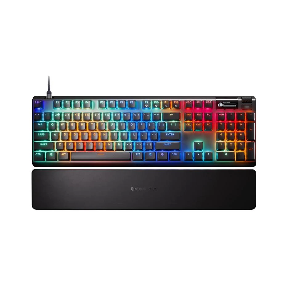 【Steelseries 賽睿】Steelseries 賽睿 Apex Pro Gen 3 電競鍵盤 PBT鍵帽 OLED智慧螢幕 有線鍵盤 機械鍵盤 遊戲鍵盤