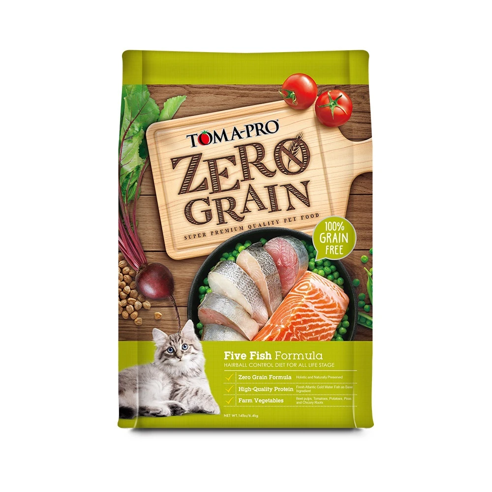 【TOMA-PRO 優格】14磅 限量特價 零穀系列貓飼料 室內貓/5種魚/鮭魚(貓乾糧 全齡貓) 貓飼料 0穀