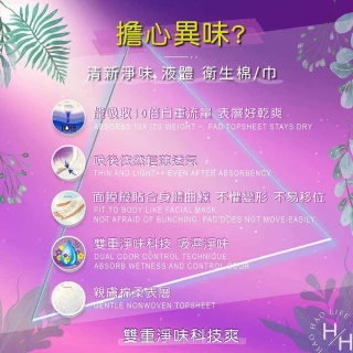 【好自在】清新淨味液體衛生棉 -量多超薄34公分x26片x單盒入