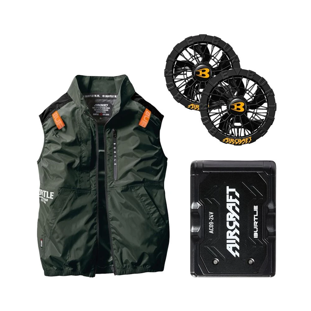 BURTLE AC2014W XL 空調服 迷彩柄 限定色 BURTLE AC2014W XL 空調服 迷彩柄 限定色