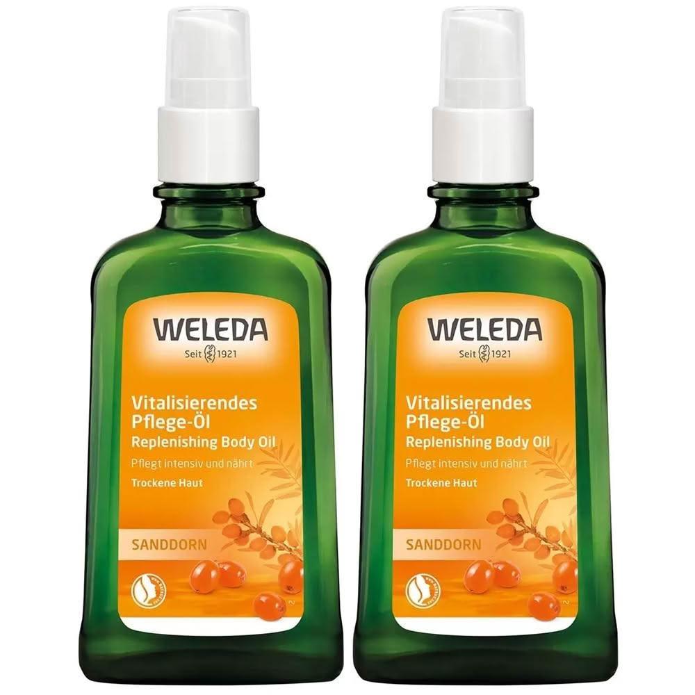 【WELEDA 薇蕾德】5Cgo    薇雷德 沙棘修護按摩油100毫升 X 2入 使肌膚回復嫩白透亮  #144948 柑橘和葡萄柚複方精油香氛 沙棘油修護日
