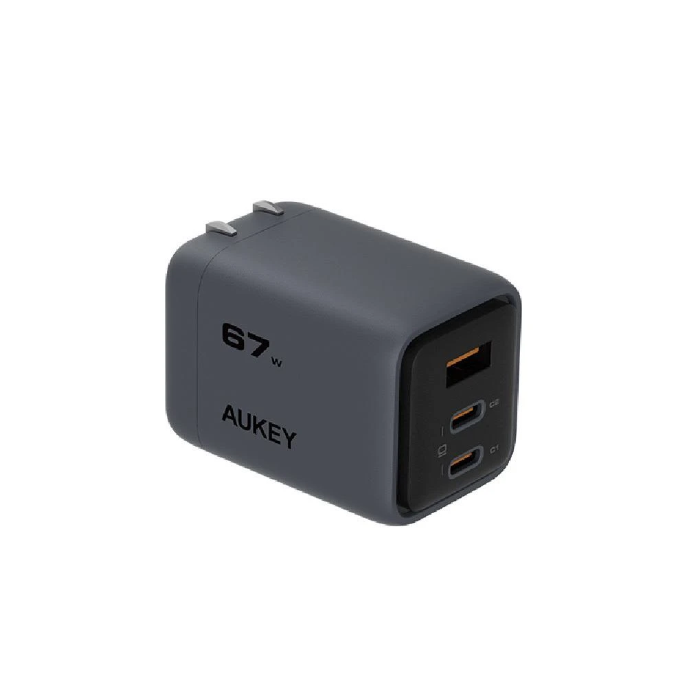 【AUKEY】Comet Mix 3 67W(PA-C3)Type-C 氮化鎵 三孔 PD快充充電器｜WitsPer智選家