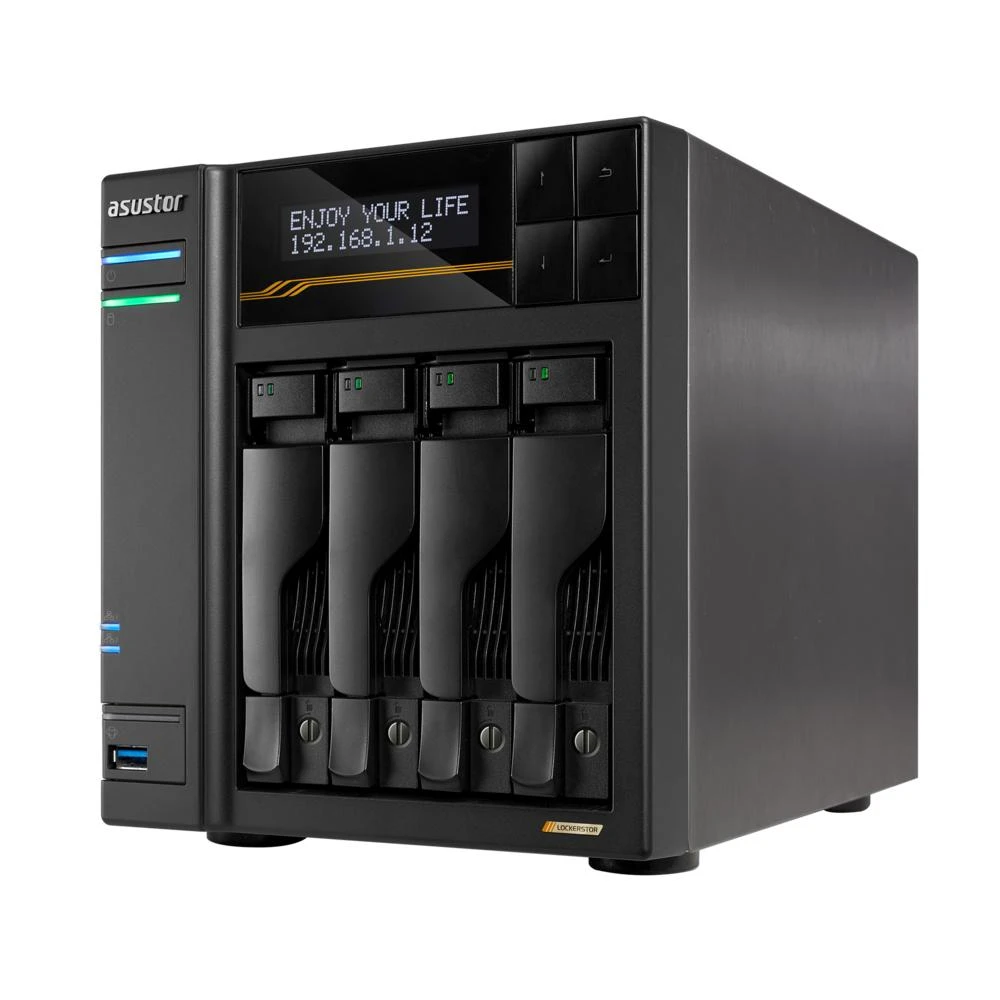 【ASUSTOR 華芸】AS6804T 創作者系列 4Bay NAS網路儲存伺服器