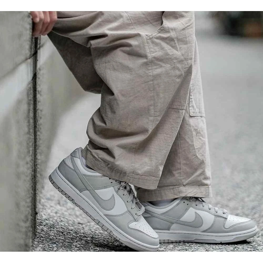 【NIKE 耐吉】Nike Dunk Low GREY Fog 灰白 男鞋 休閒鞋 DD1391-103