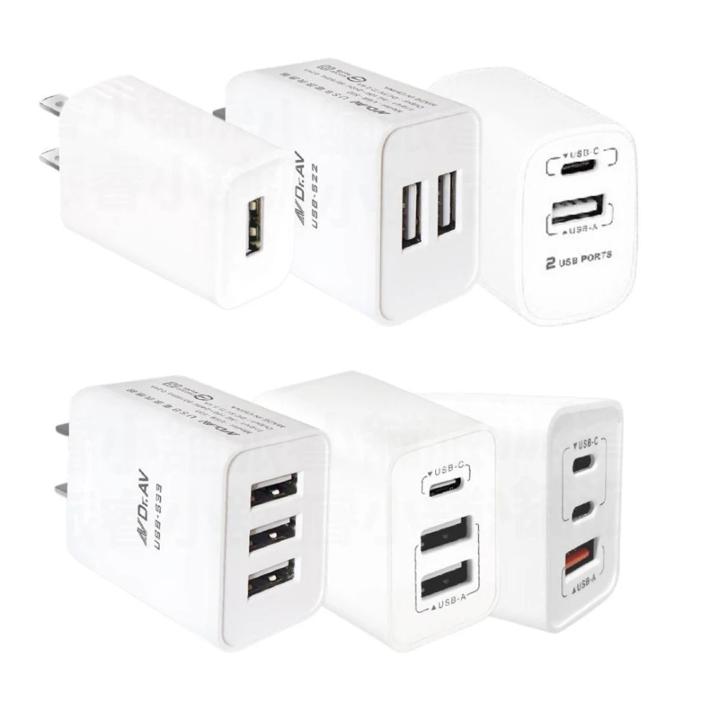 台灣BSMI認證 極速充電器 聖岡科技快充 USB充電器 豆腐頭 3.1A 2.4A 充電頭 5V1A
