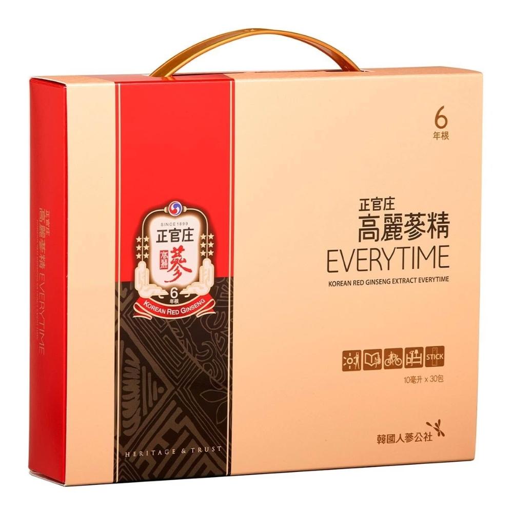 【正官庄】5Cgo🏆至尊禮盒 正官庄 高麗蔘精 EVERYTIME 10毫升 X 30包 #186999 CKJ Red Ginseng EVERYTIME 10 ml X 30-Pack