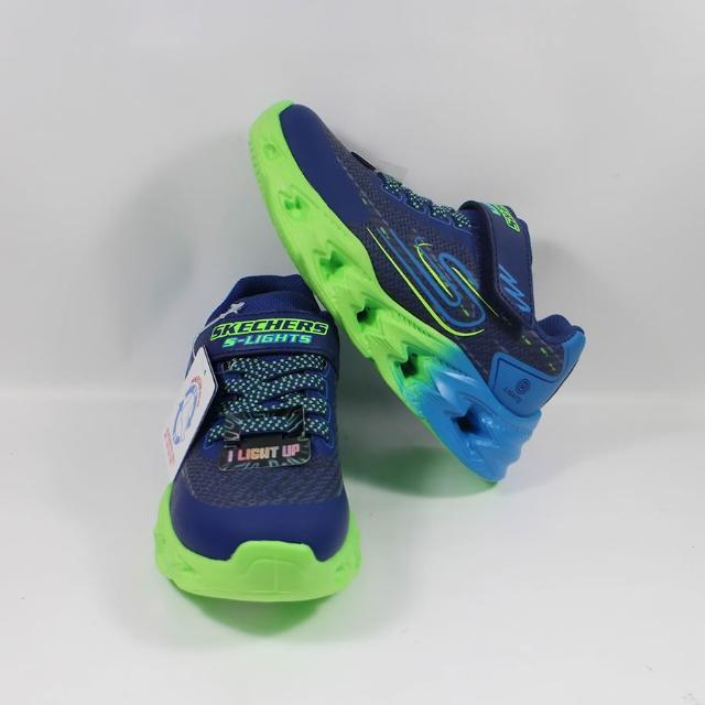 【SKECHERS】SKECHERS S-Lights Vortex 2.0 閃燈童鞋 兒童燈鞋 400604LNVBL  兒童運動鞋 童鞋