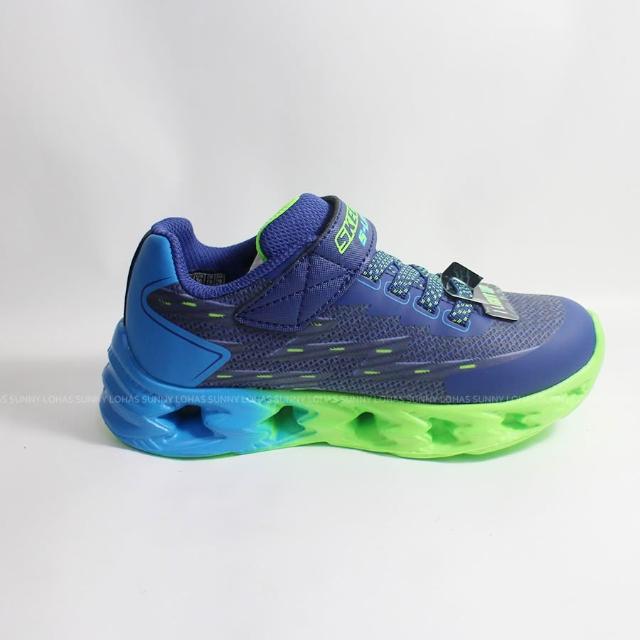 【SKECHERS】SKECHERS S-Lights Vortex 2.0 閃燈童鞋 兒童燈鞋 400604LNVBL  兒童運動鞋 童鞋