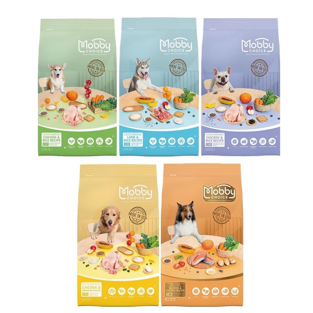 【Mobby 莫比】狗飼料 7.5KG 雞肉 羊肉 低卡 鮭魚馬鈴薯 無穀 犬糧 宅寵醬寵物用品