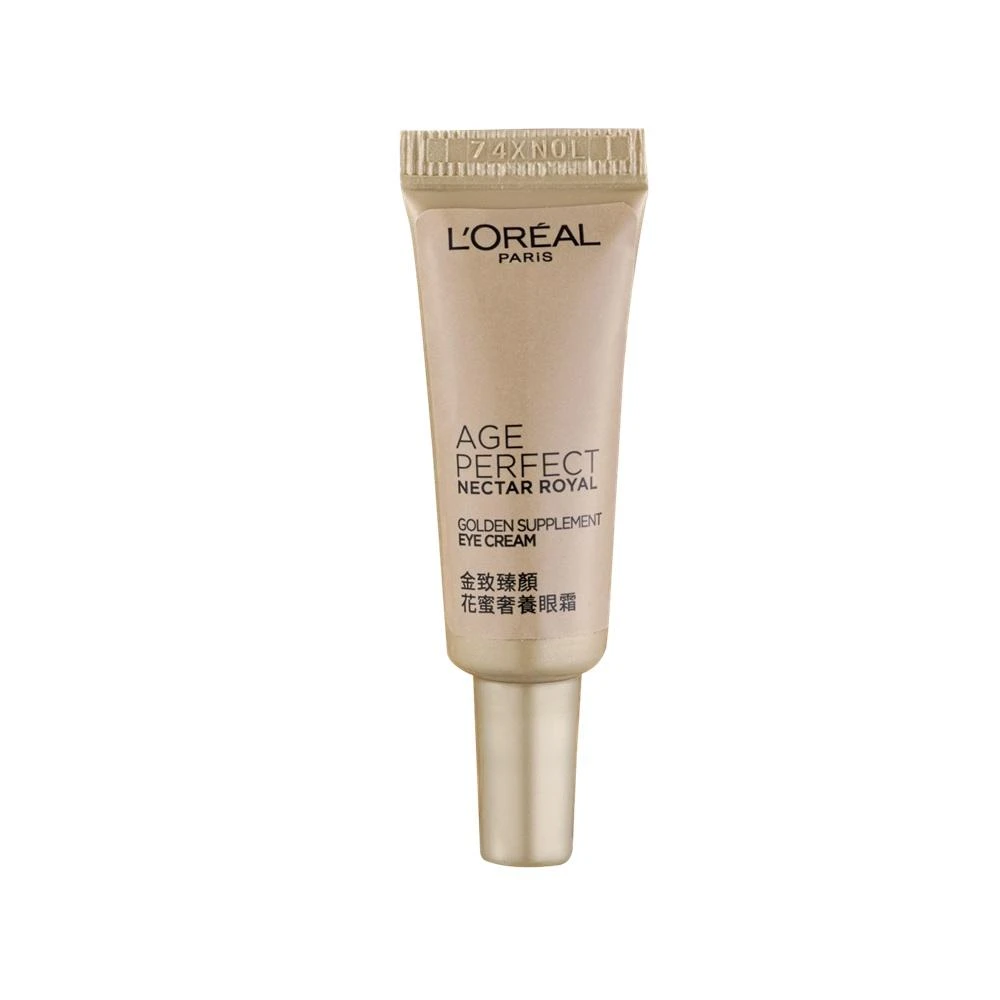 【LOREAL Paris 巴黎萊雅】金致臻顏花蜜奢養眼霜 5ml 公司貨 (有效期限：2026.11）
