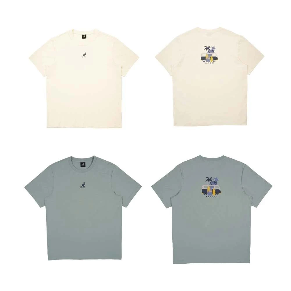 【KANGOL】英國 袋鼠 衝浪造型 短T 65258049 衣服
