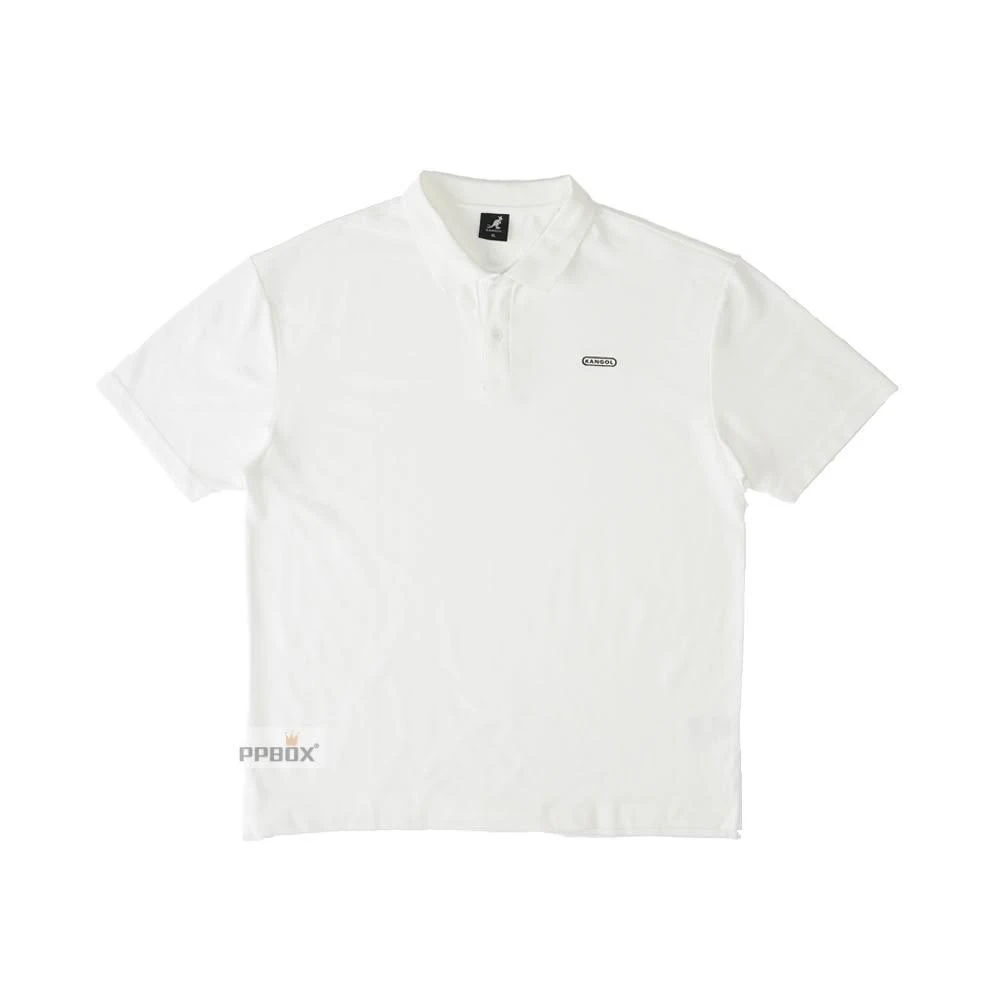 【KANGOL】英國 袋鼠 中性寬版POLO衫 65258302 衣服