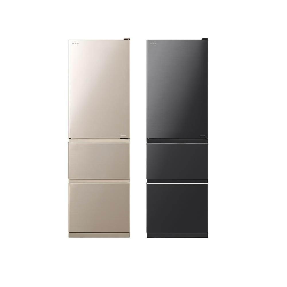 【HITACHI 日立】394公升變頻三門冰箱 RV41C