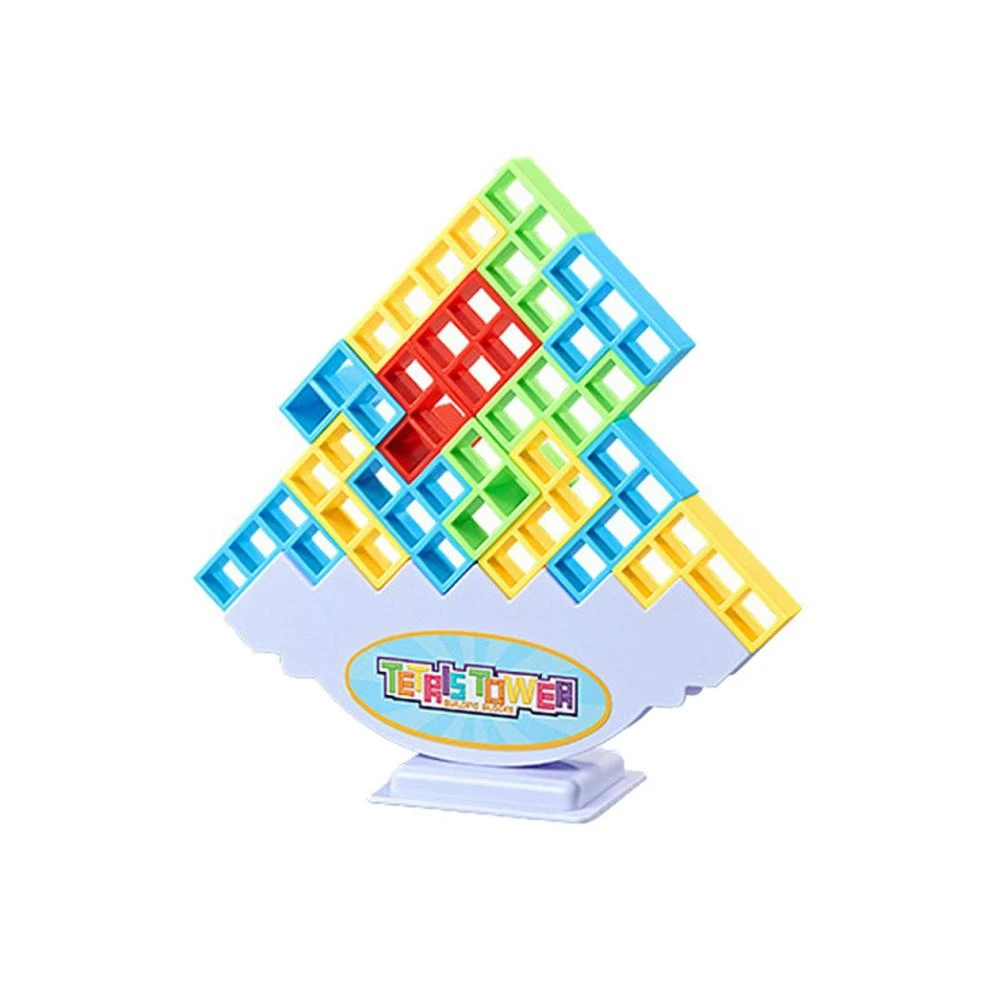 【Finger Pop 指選好物】搖擺疊疊樂俄羅斯方塊 桌遊 親子遊戲 派對玩具 對戰