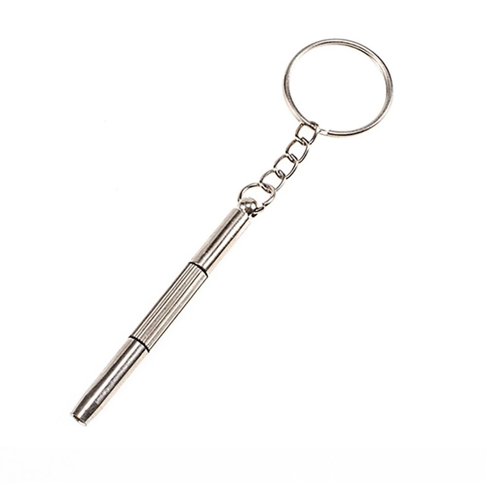 【COLOR ME】三合一眼鏡螺絲刀 5個一組 螺絲起子 螺絲刀 隨身螺絲刀 眼鏡螺絲起子 十字起子 一字起子 螺絲刀 螺絲起子 鑰匙圈 工具