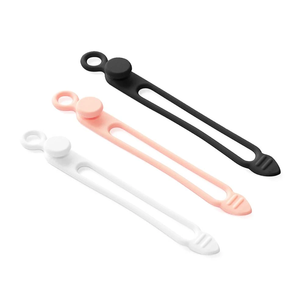 【日創生活】數據線收納帶 束線帶 {魔鬼氈束帶 束帶 整線 整線器 理線帶 綁線帶 整線帶 矽膠束線帶}