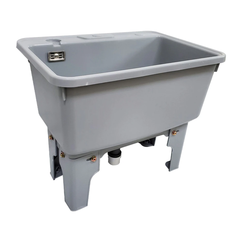 【蝴蝶衛浴】洗拖把槽/落地式水槽高腳拖把池.可移動水槽.洗物槽.墩布池.帶溢水孔