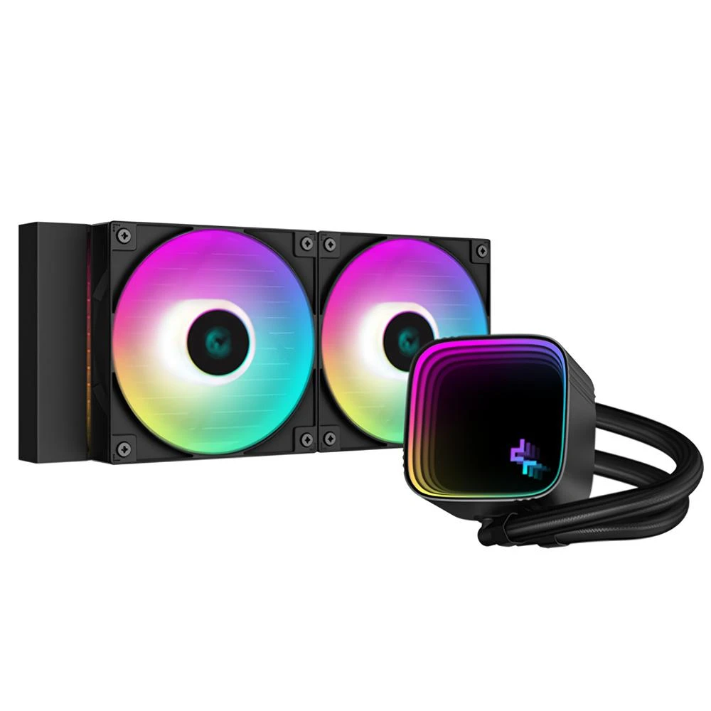 DeepCool】九州風神LT360 ARGB 360 多維無限鏡一體式水冷《黑》5