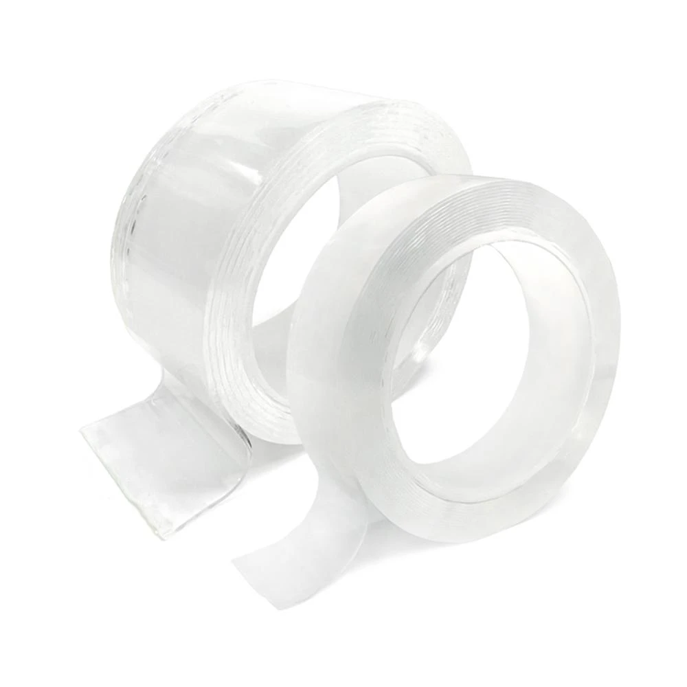 強力無痕雙面膠｜奈米膠帶 厚1mm 2mm 無痕膠 雙面膠帶 壓克力膠帶 無痕膠帶 超黏 無痕貼 貼牆 魔力膠帶