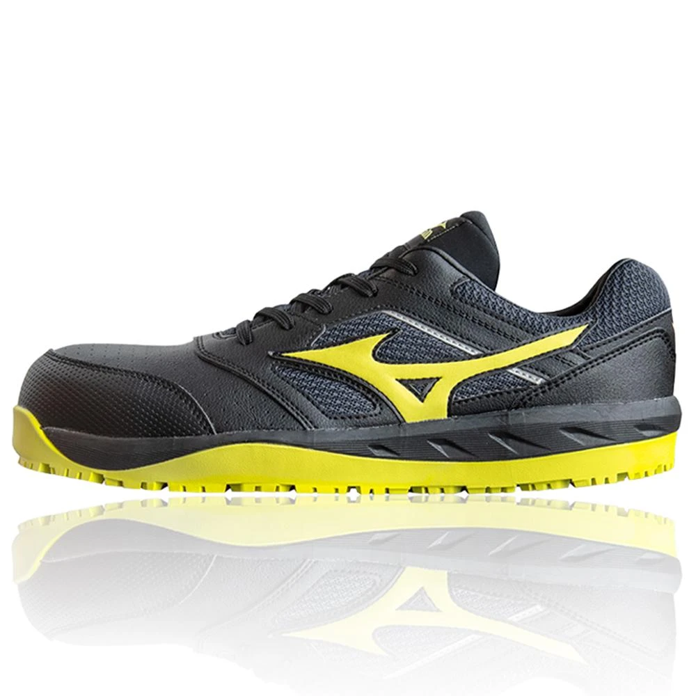 MIZUNO 美津濃】F1GD247990(安全鞋防護鞋工作鞋防穿刺防油防滑防潑水)