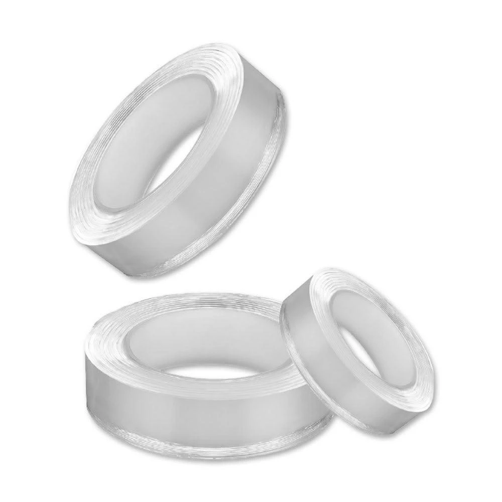 奈米膠帶 雙面膠帶 無痕魔力貼 強力黑科技 防滑神器 超薄透明不留痕 防水固定墻面 雙面貼 高粘度 耐高溫