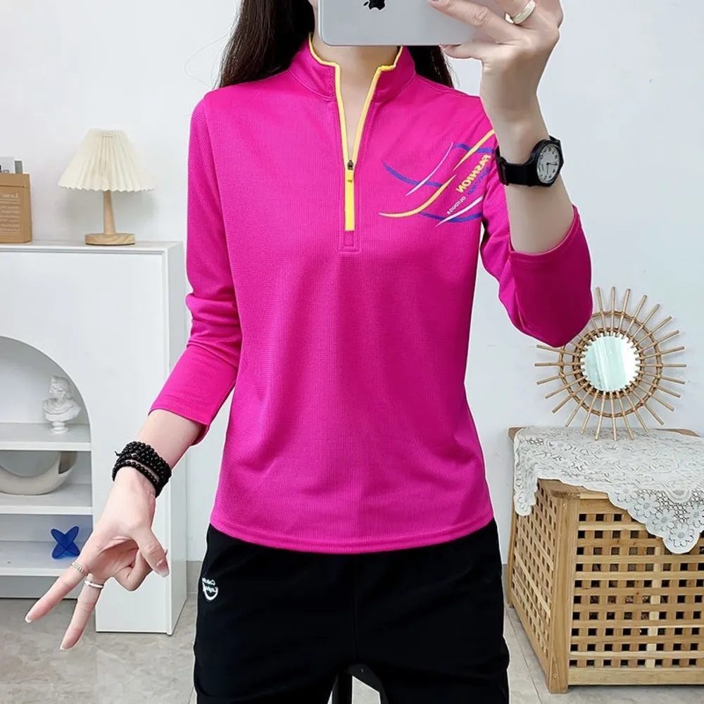 【JP】女款排汗透氣長袖 007