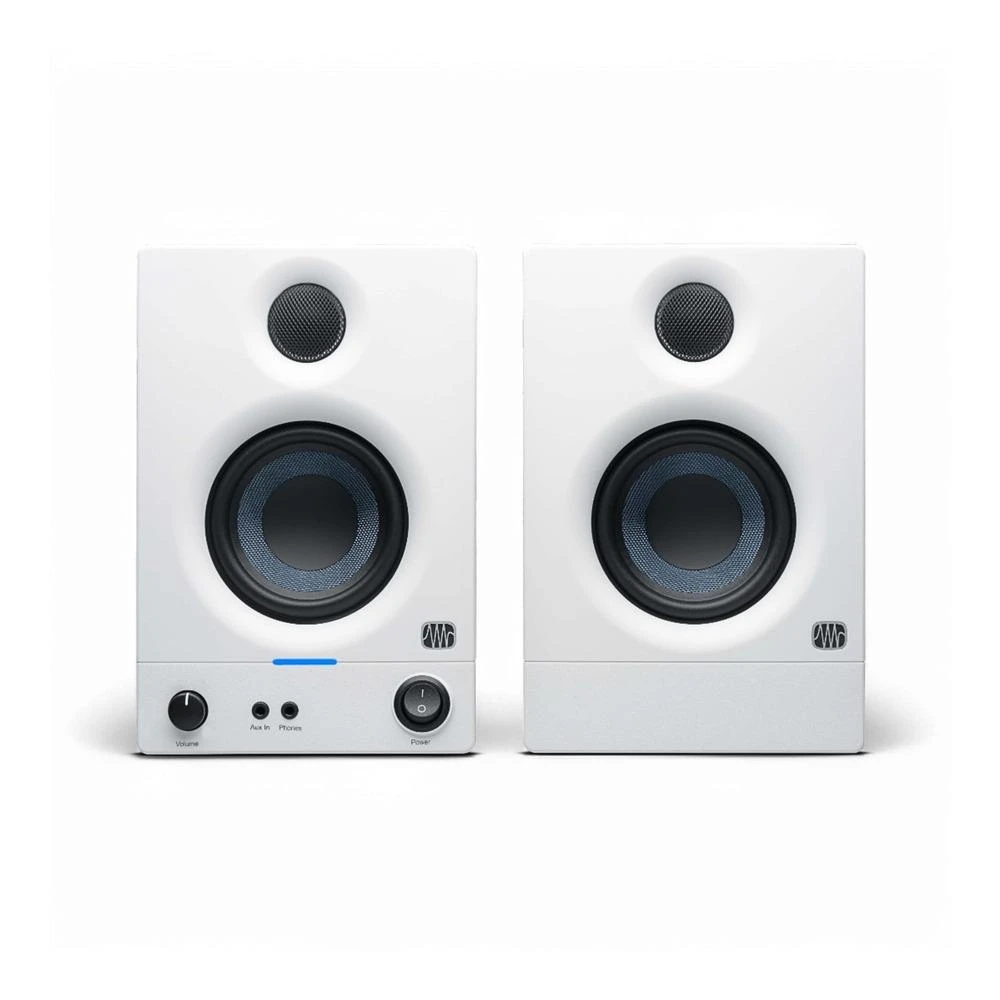 【Presonus】Eris 3.5 2nd 第二代3.5吋監聽喇叭 白色款｜極致聲學（E3.5 音響 錄音室 錄音 監聽 電腦喇叭 Amp ）