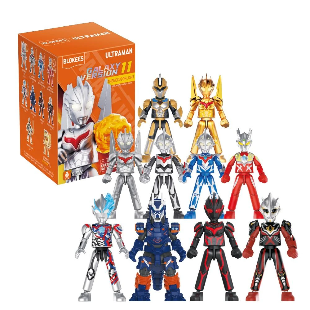 blokees/布鲁可 ウルトラマン 群星版 第15弾 9個セット blokees