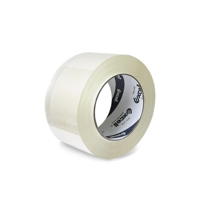 【Excell.tw】1捲｜膠厚5條｜0.05mm*48mm*150M超黏OPP透明封箱膠帶 2吋寬 文具膠帶 水膠
