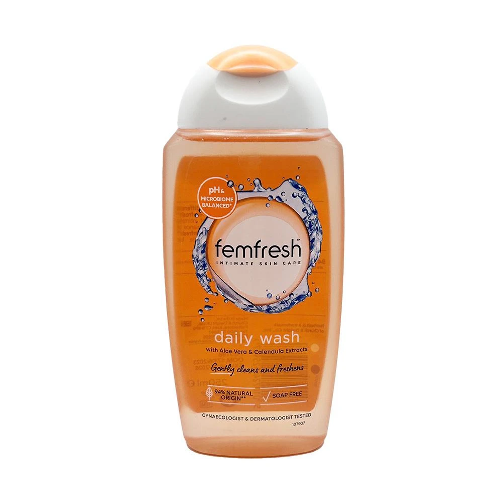 【femfresh 芳芯】女性私密處護理液 #洋甘菊 國際航空版