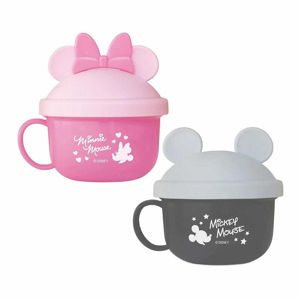 迪士尼零食杯附湯匙日本製兒童餐具零食碗迪士尼