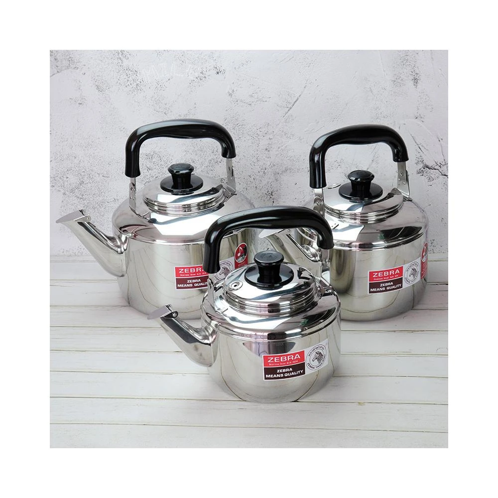 壺 ZEBRA 斑馬牌】Century世紀笛音壺不銹鋼開水壺茶壺