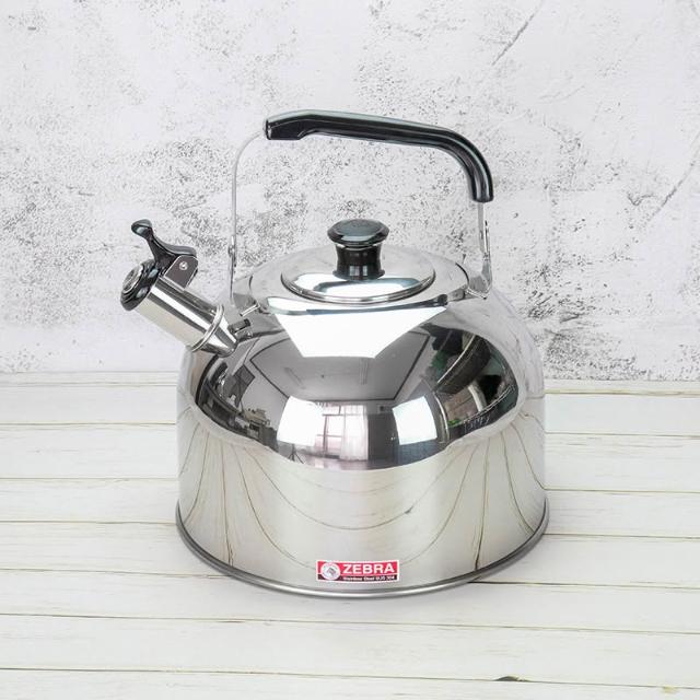 ZEBRA 斑馬牌】笛音壺B 不銹鋼開水壺茶壺