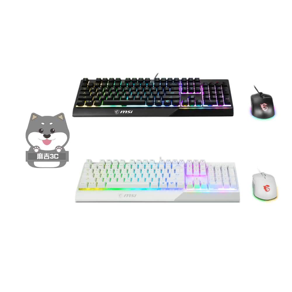 MSI 微星】△MSI GK30 Combo 電競鍵盤△VIGOR GK30 COMBO / White