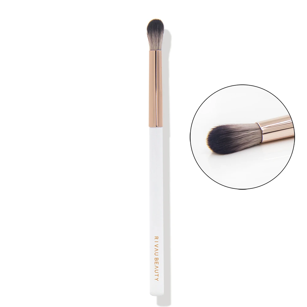 RIVAU BEAUTYE61暈染刷(極簡白色刷具系列 新型柔軟纖維毛化妝刷 鼻影刷)