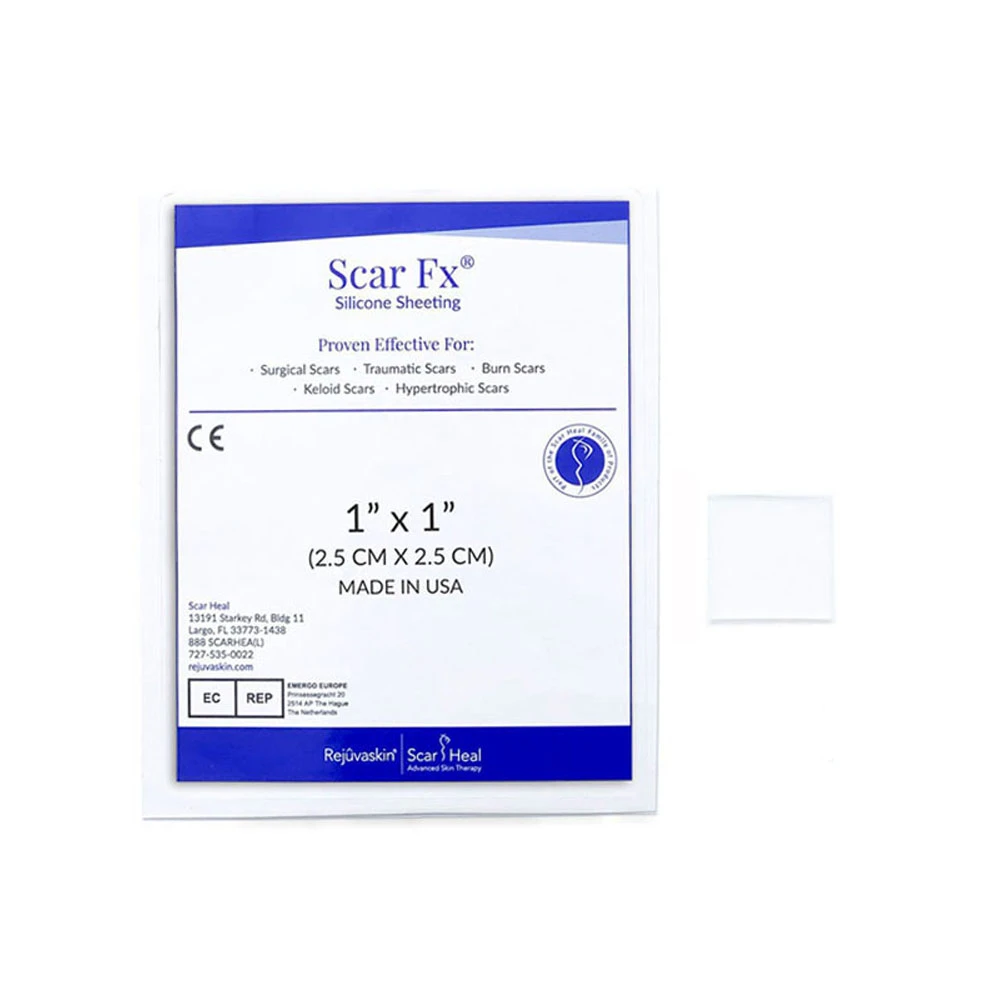 【Scar Heal】Scar Fx疤痕護理矽膠片 2.5 x 2.5cm美國製造 美國Scar Heal
