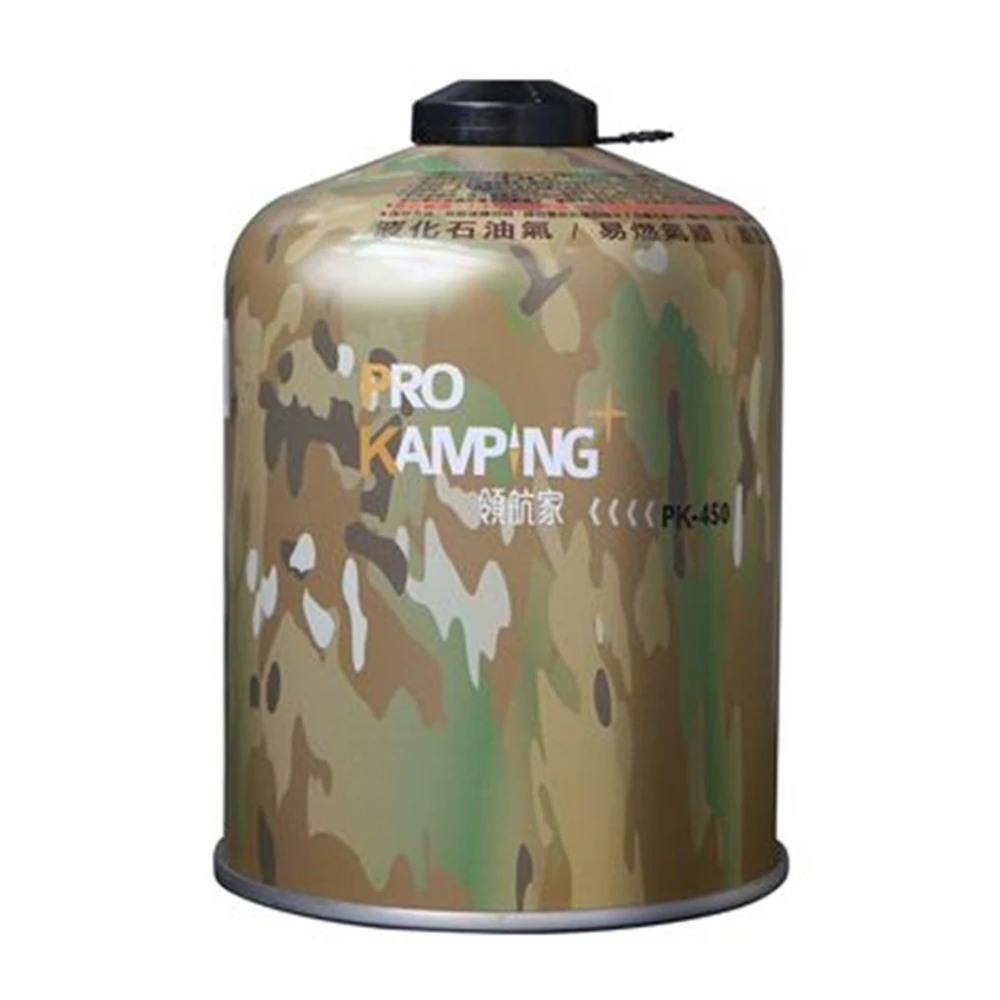 【Pro Kamping 領航家】高山瓦斯罐 大-450g『野道家』