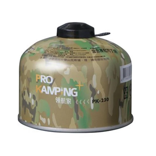 【Pro Kamping 領航家】高山瓦斯罐 小-230g『野道家』