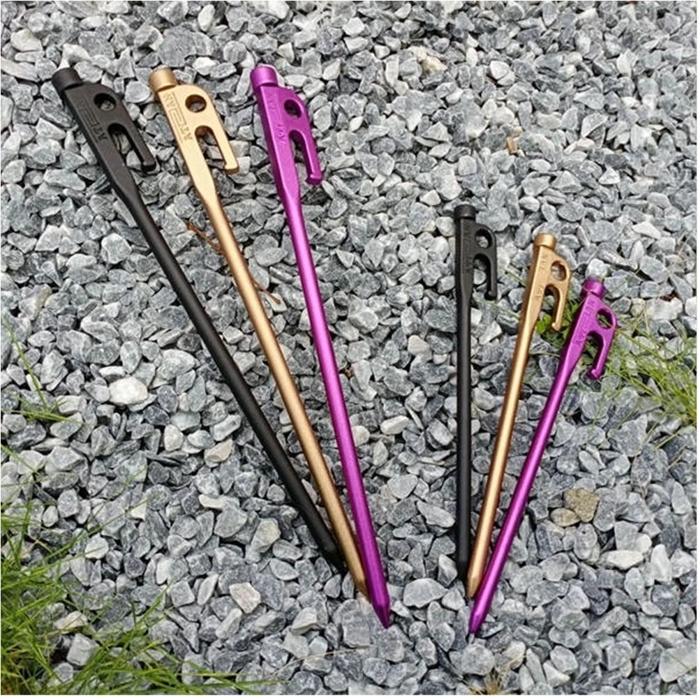 ATAN 艾登釘 20cm（超輕量航太金屬鍛造鋁製營釘）『野道家』