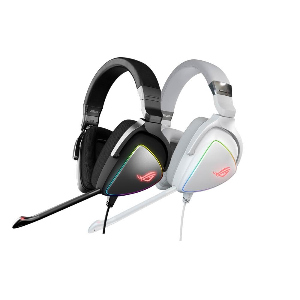【ASUS 華碩】ROG Delta RGB 電競耳機(遊戲耳機 有線耳機 華碩耳機 人體工學 ASUS/RGB/USB-C)