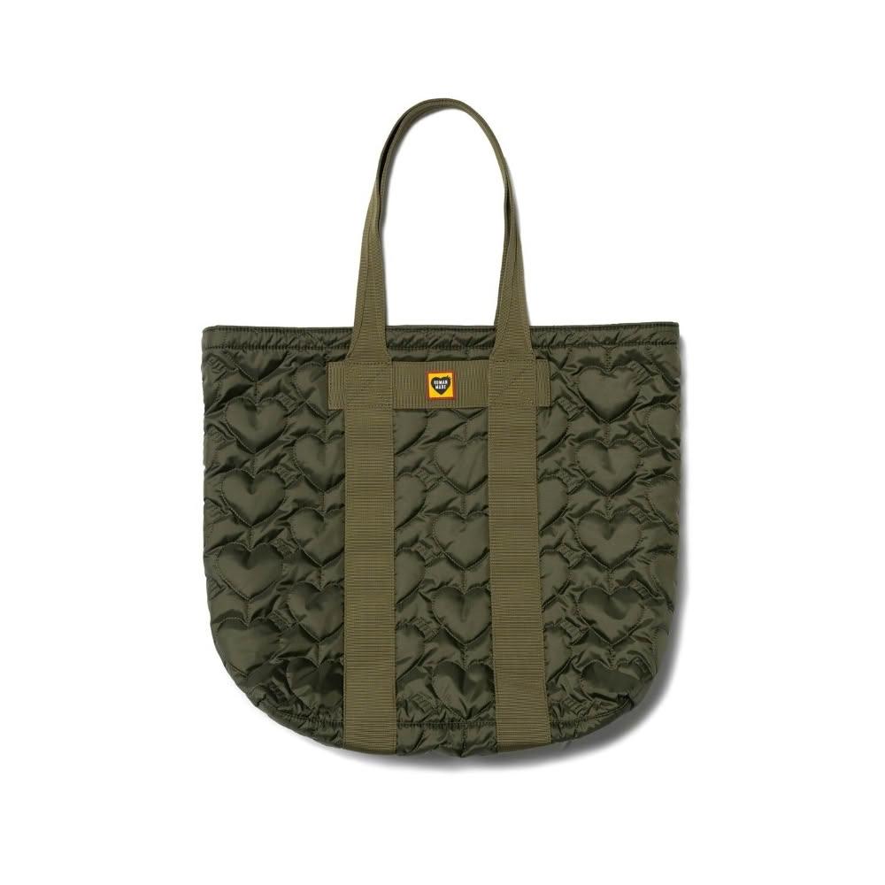 Human Made】2023AW HUMAN MADE HEART QUILTING TOTE bag 愛心