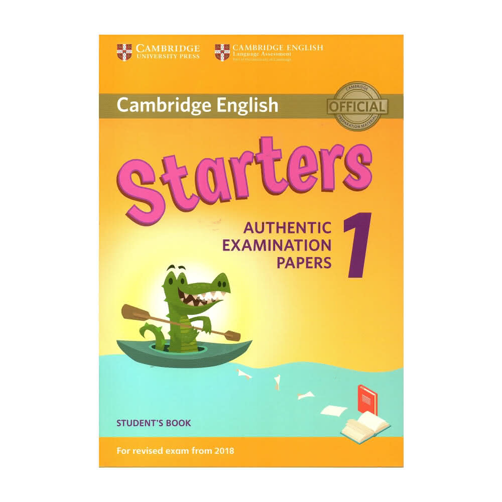 CAMBRIDGE】Cambridge English Starters 1 Student's Book for