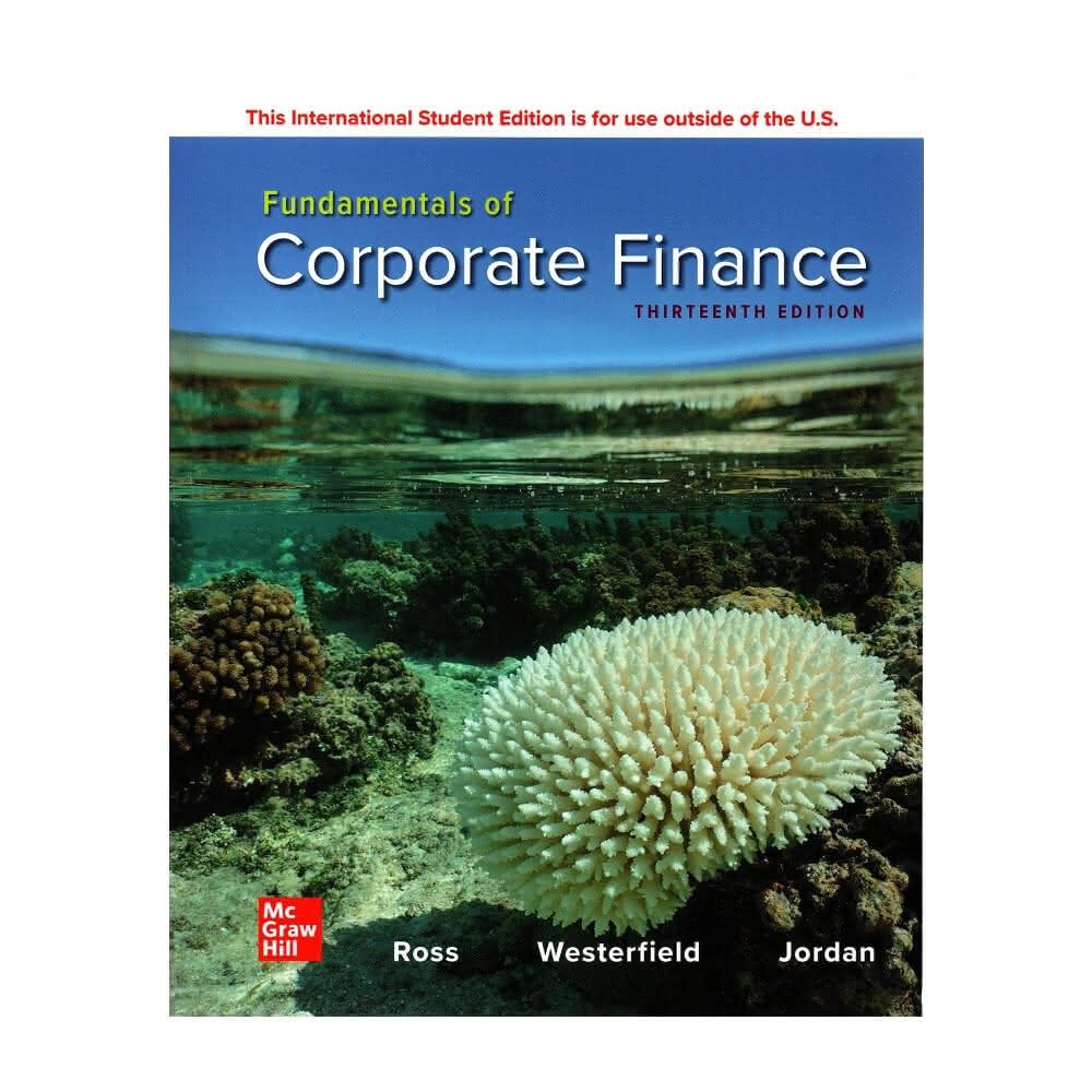 Corporate Finance 第13版 McGraw Hill Corporate Finance 13th Edition 9781260772388