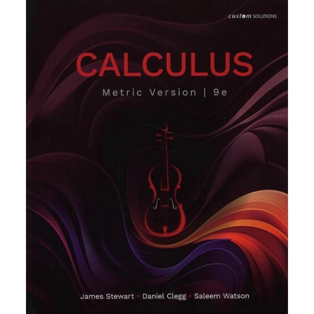 Cengage】Calculus 9/e Metric Version (Custom Solutions) Stewart