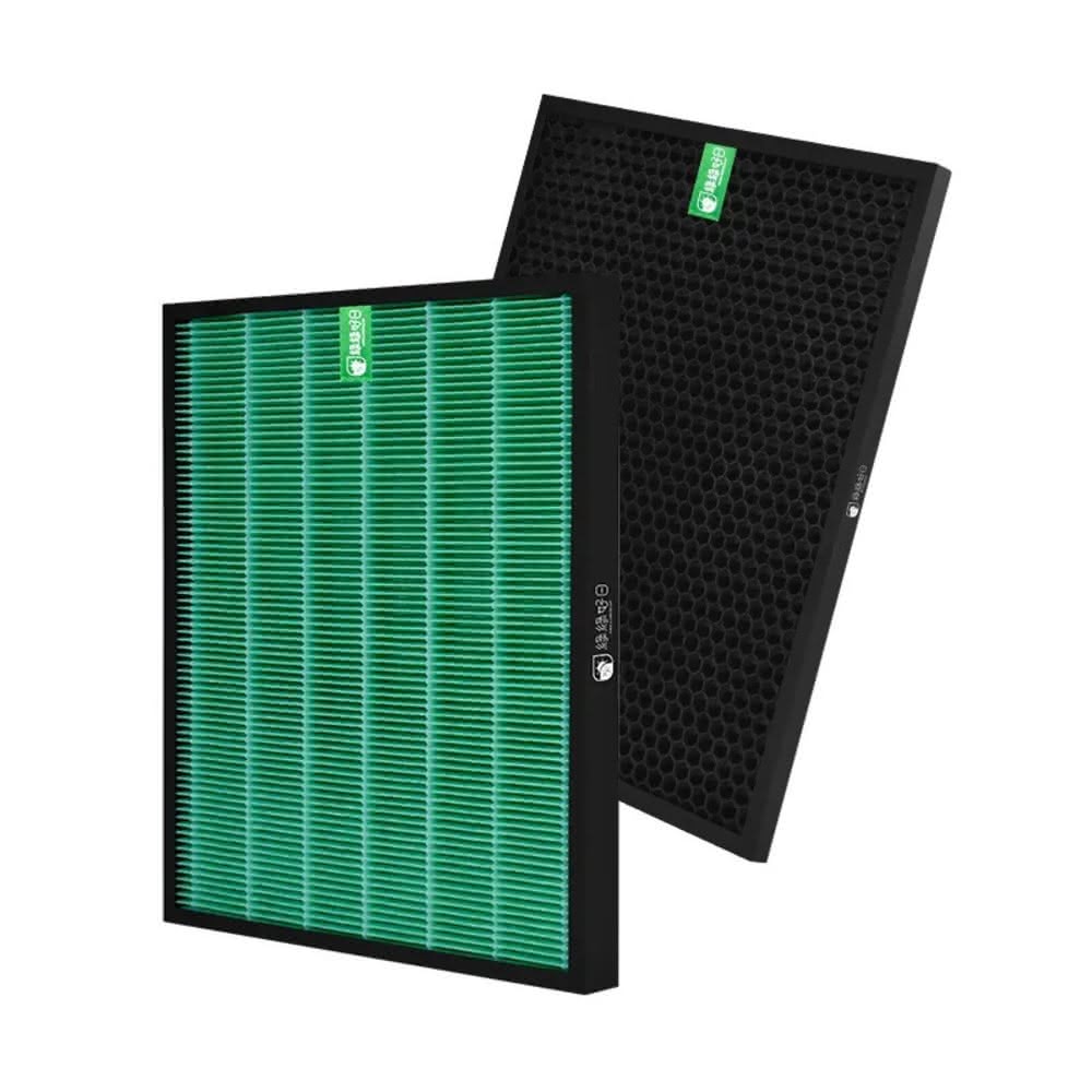 【Have Green Days 綠綠好日】適用 大威 Winix Zero+ AZPU370-HWT 一年份濾網組(EPA抗菌濾芯 蜂巢顆粒活性碳)