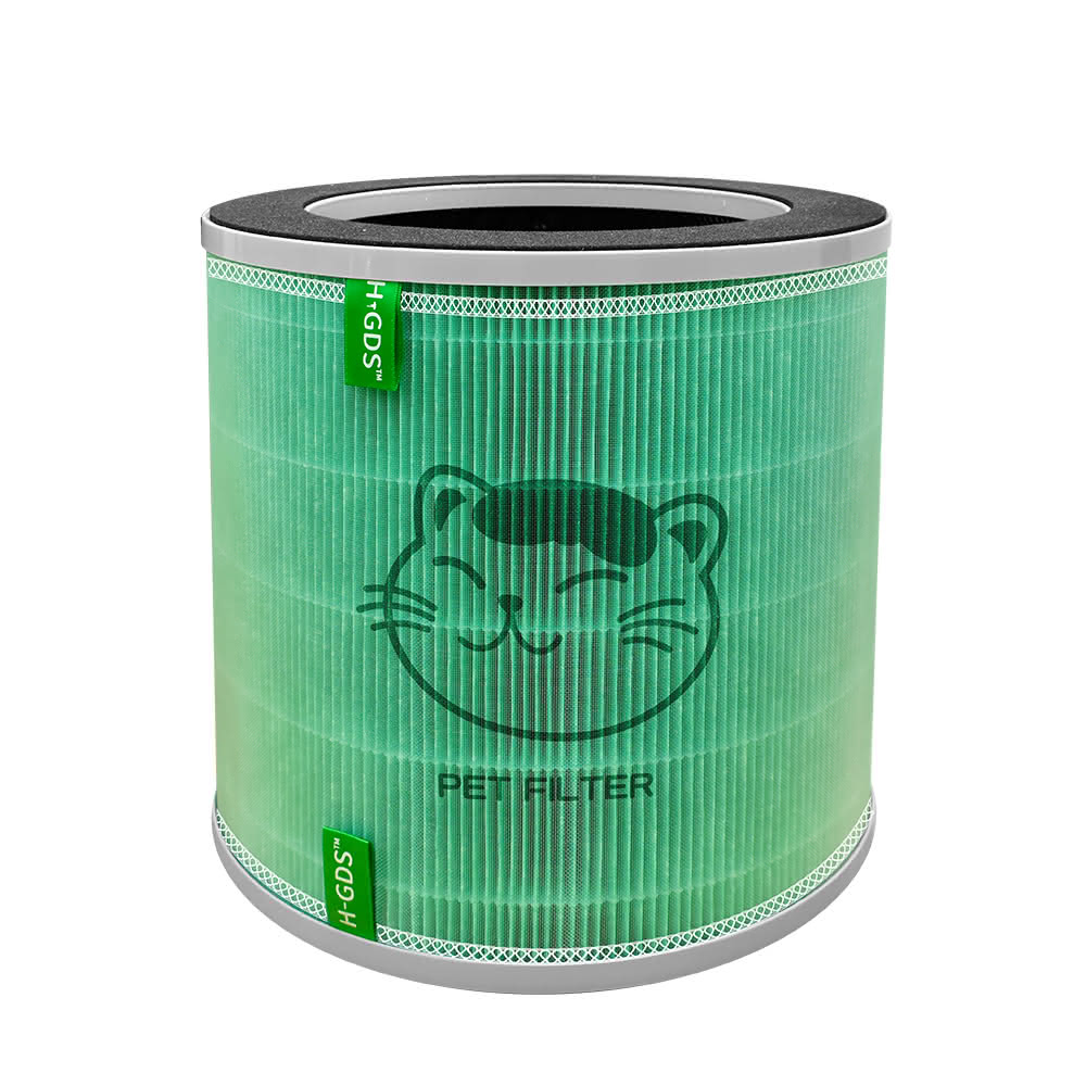 【Have Green Days 綠綠好日】適用 PINOH 品諾 DA-A1002RW/DA-A1004RW 長效抗菌空氣清淨機 抗菌HEPA濾芯 抗菌複合圓柱