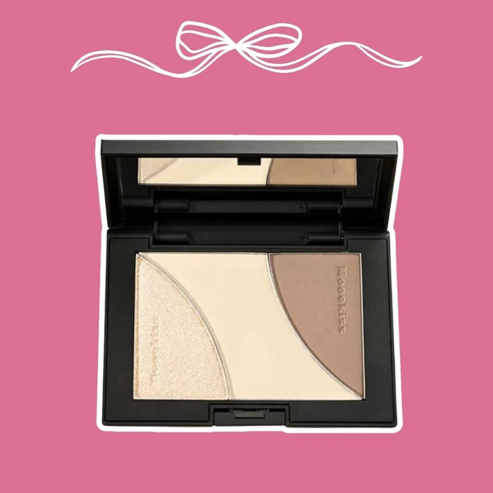 【Mooekiss 木柯詩】三色修容陰影高光盤(16.5g)