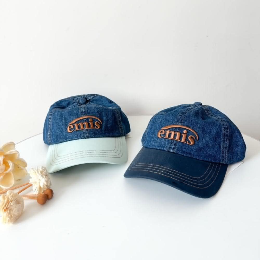 emis】現貨+預購韓國emis WASHED DENIM BALL CAP 水洗丹寧棒球帽