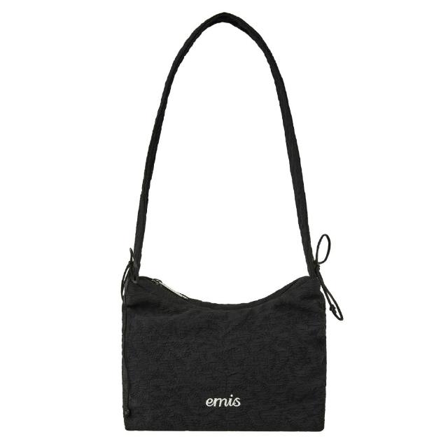emis】預購韓國emis RIBBON STRING HOBO BAG 韓製可調式抽皺肩