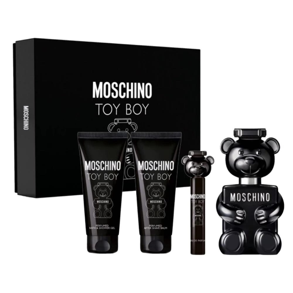 【MOSCHINO】MOSCHINO TOY BOY 男性淡香精經典愛你禮盒 香水禮盒